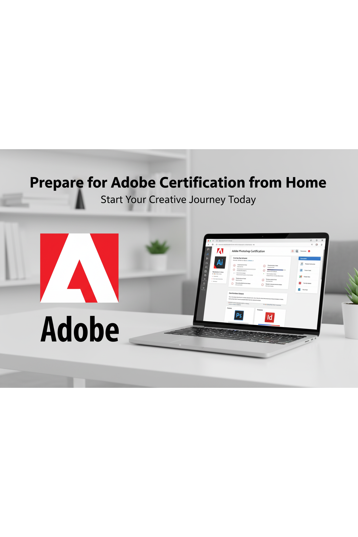 Adobe Certification from Home