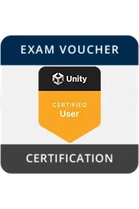 PROCTOR FEE INCLUDED: Unity Certified User: Exam Single-take Voucher image 0