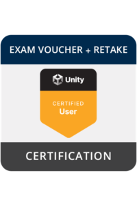PROCTOR FEE INCLUDED: Unity Certified User: Exam Voucher with Retake image 0