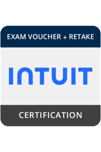 PROCTOR FEE INCLUDED: Intuit Exam Voucher with Retake image 0