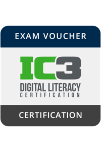 IC3 Digital Literacy Exam Single-take Voucher image 0