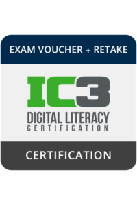 IC3 Digital Literacy Exam Voucher with Retake image 0