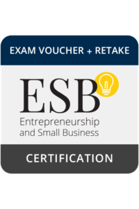 PROCTOR FEE INCLUDED - Entrepreneurship and Small Business v.2 – U.S. Exam Voucher with Retake image 0