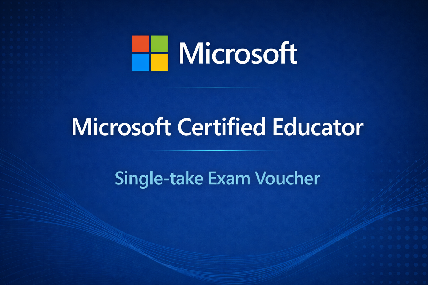 Microsoft Certified Educator Exam Single-Take Voucher