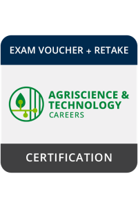 PROCTOR FEE included - Agriscience and Technology Careers Exam Voucher + Retake image 0