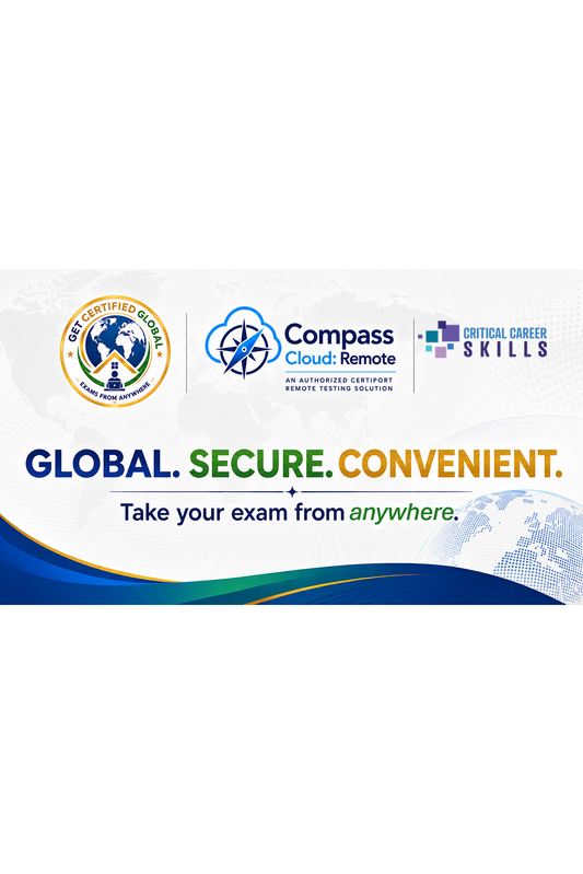 Critical Career Skills (CCS): Generative AI Foundations Exam Voucher with Retake + Proctor service