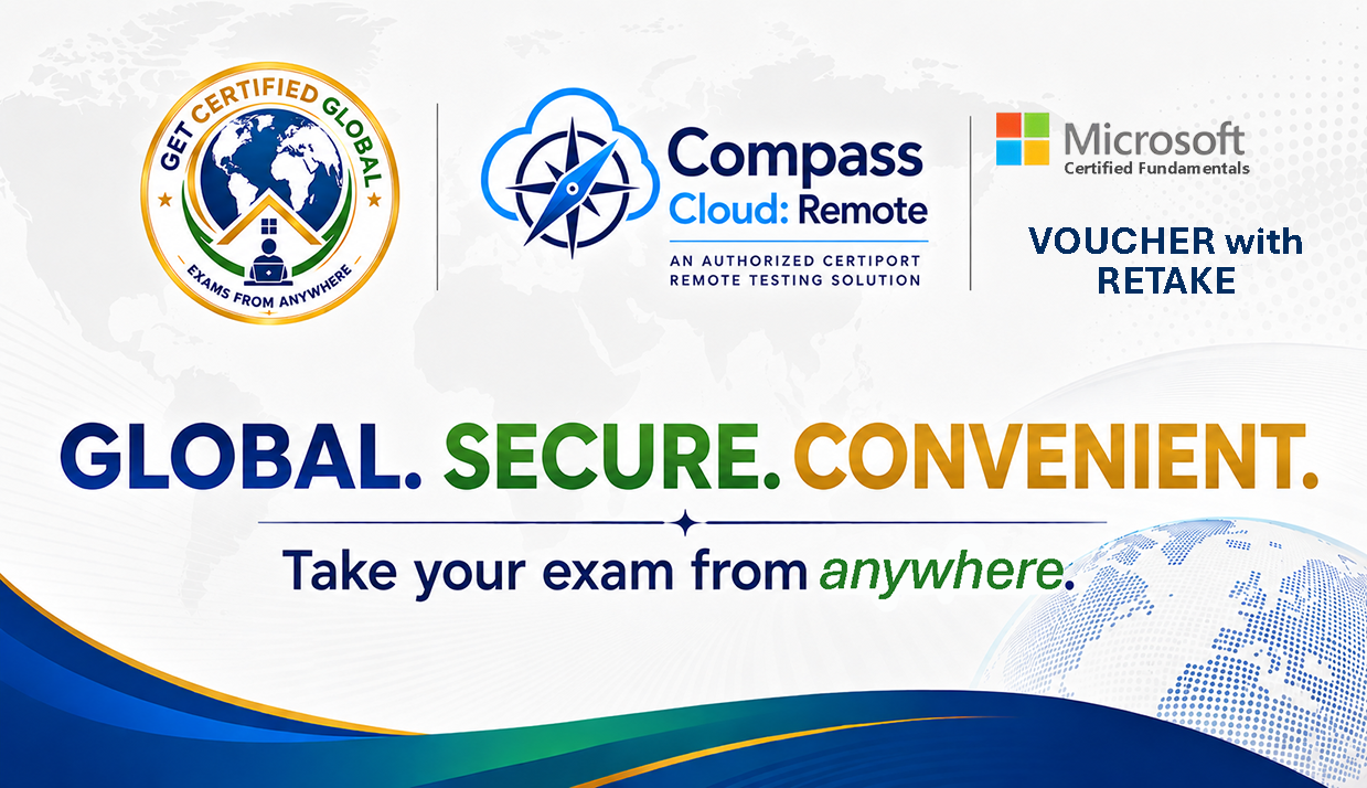 Microsoft Certified Fundamentals Exam Voucher with Retake