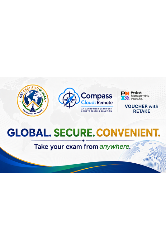 PMI Project Management Ready® Certification Exam Voucher with Retake